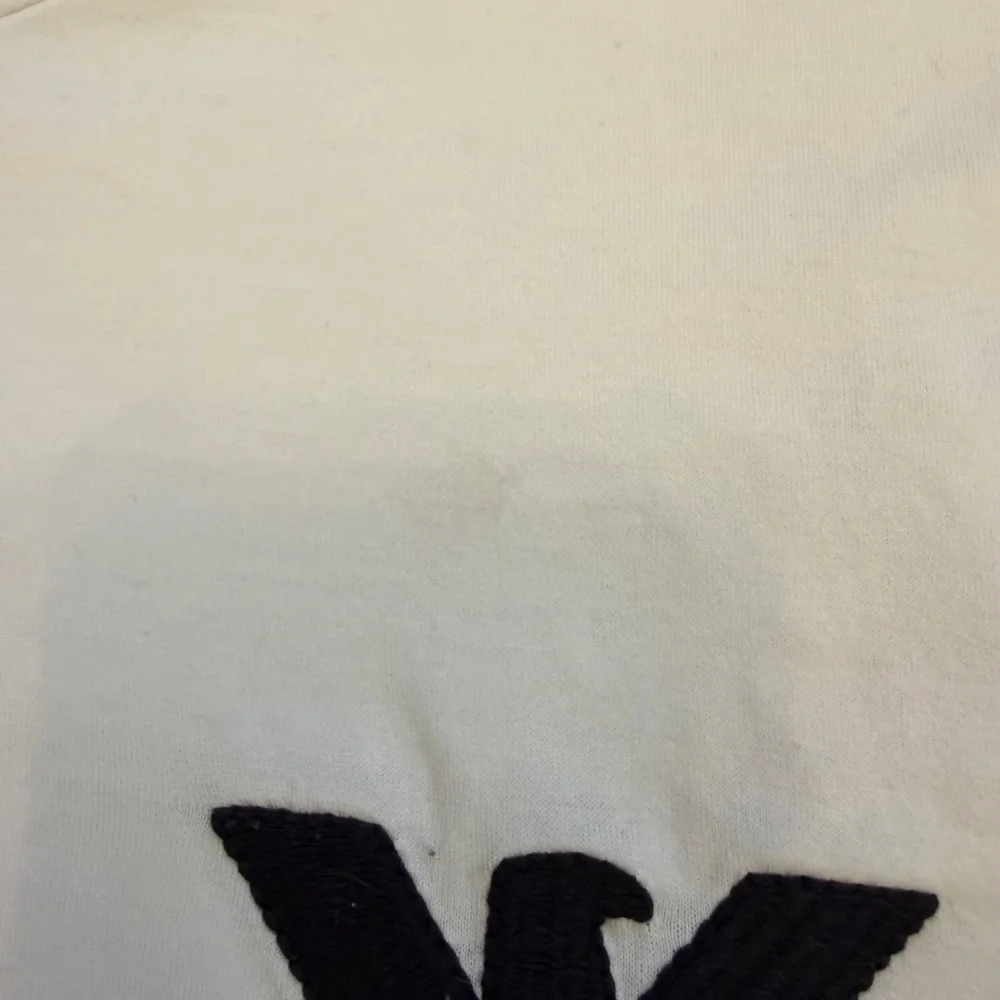 Emporio Armani T-Shirt Mens Size XL White Eagle Logo Designer Tee Preppy - Picture 6 of 13